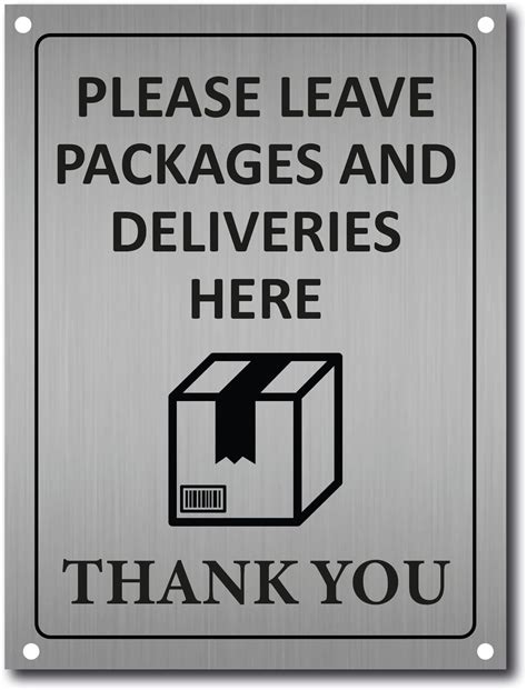 metal sign box adhesive|Parcel Box Sign .